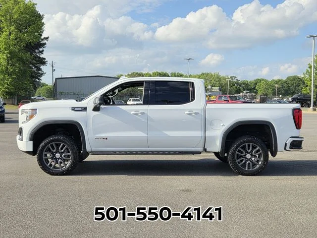 Used 2021 GMC Sierra 1500 AT4 with VIN 3GTU9EET4MG122417 for sale in Little Rock
