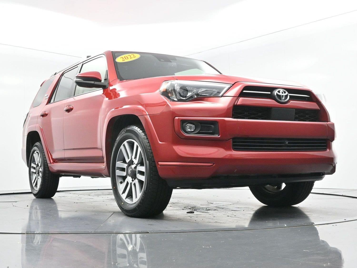 Used 2022 Barcelona Red Metallic Toyota TRD Sport image 47