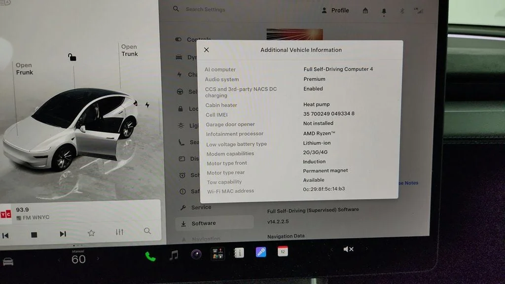 Used 2026 Pearl White Multi-Coat Tesla Long Range AWD image 13