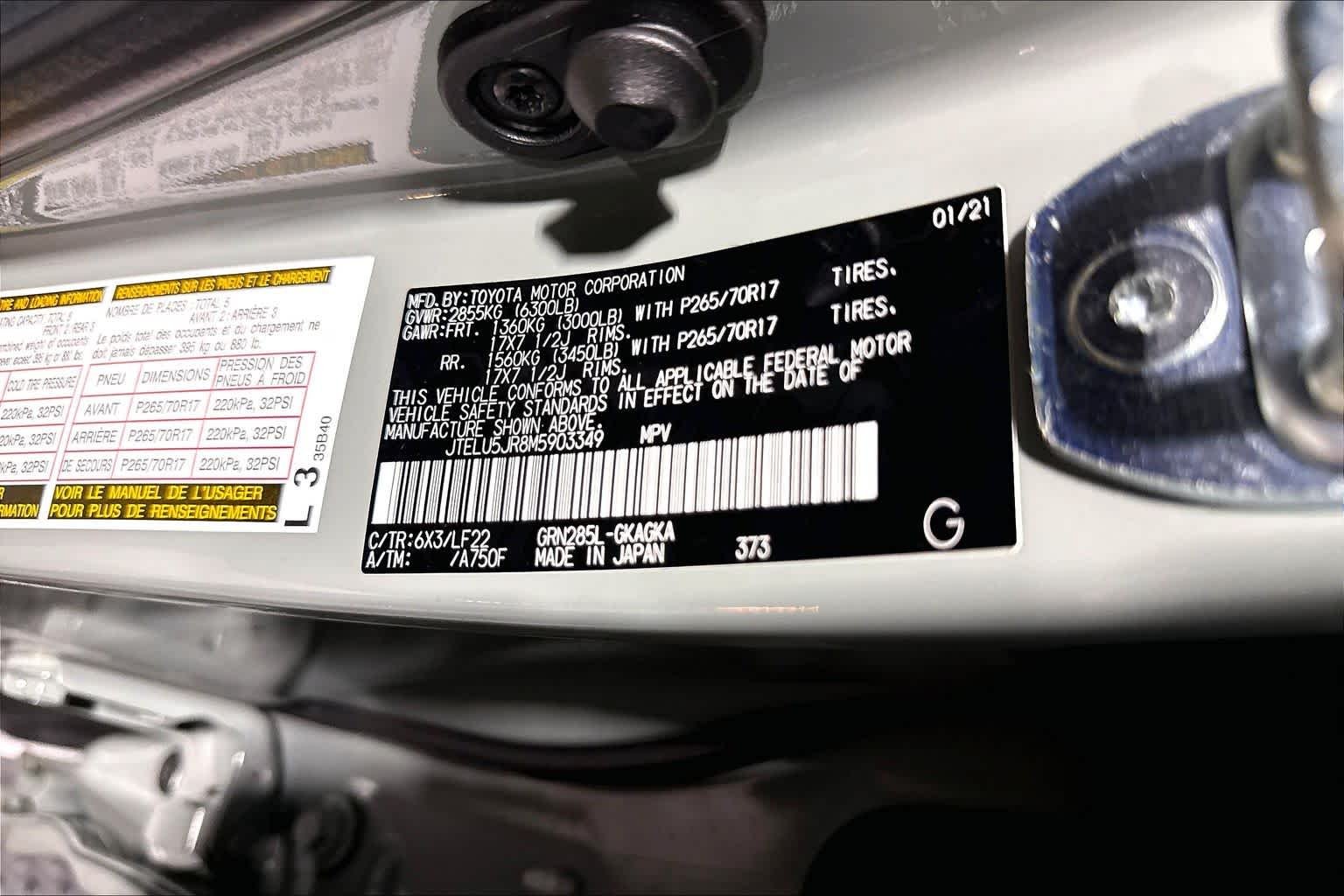 Used 2021 Lunar Rock Toyota TRD Pro image 37