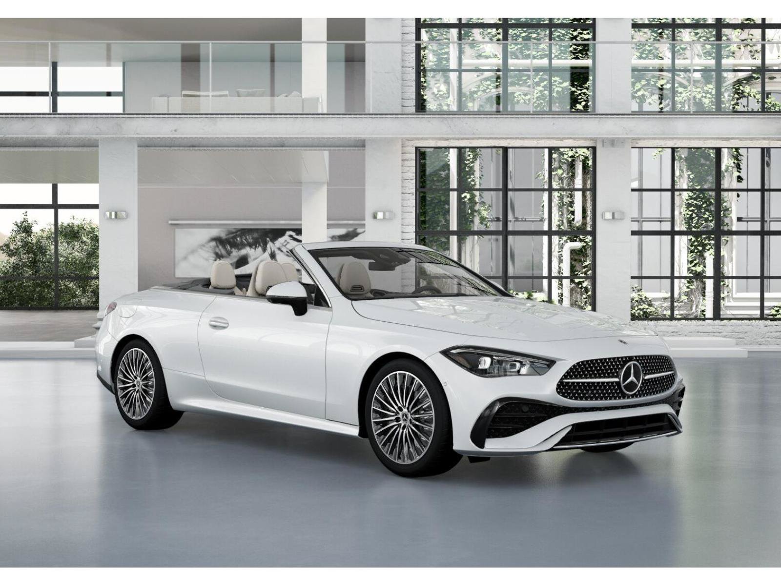 New 2026 MANUFAKTUR Moonlight White Metallic Mercedes-Benz CLE 450 image 12