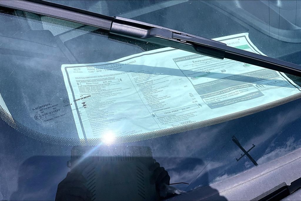 New 2024 Ram ProMaster 2500 Base 3D Cargo Van