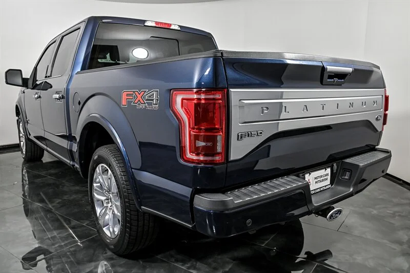 Used 2015 Blue Jeans Metallic Ford Platinum image 7