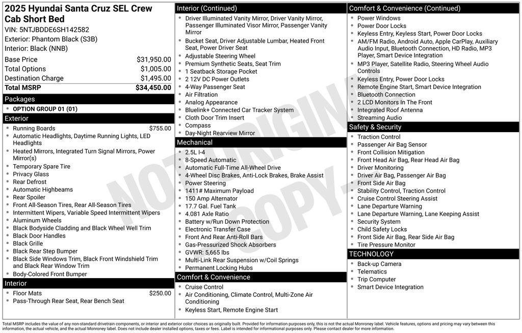 2025 Hyundai Santa Cruz SEL - Photo 38