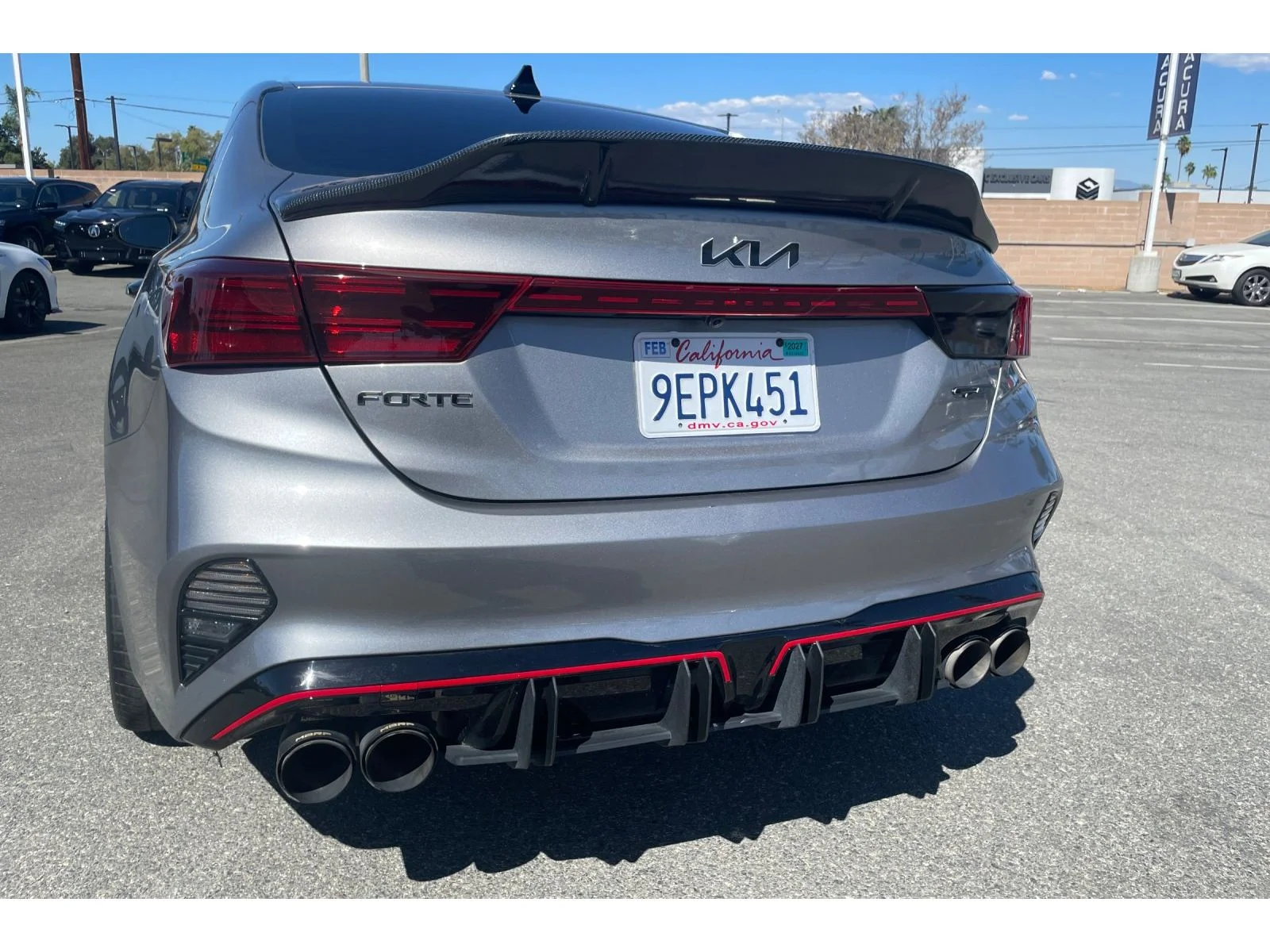 Used 2023 Steel Gray Kia GT image 49