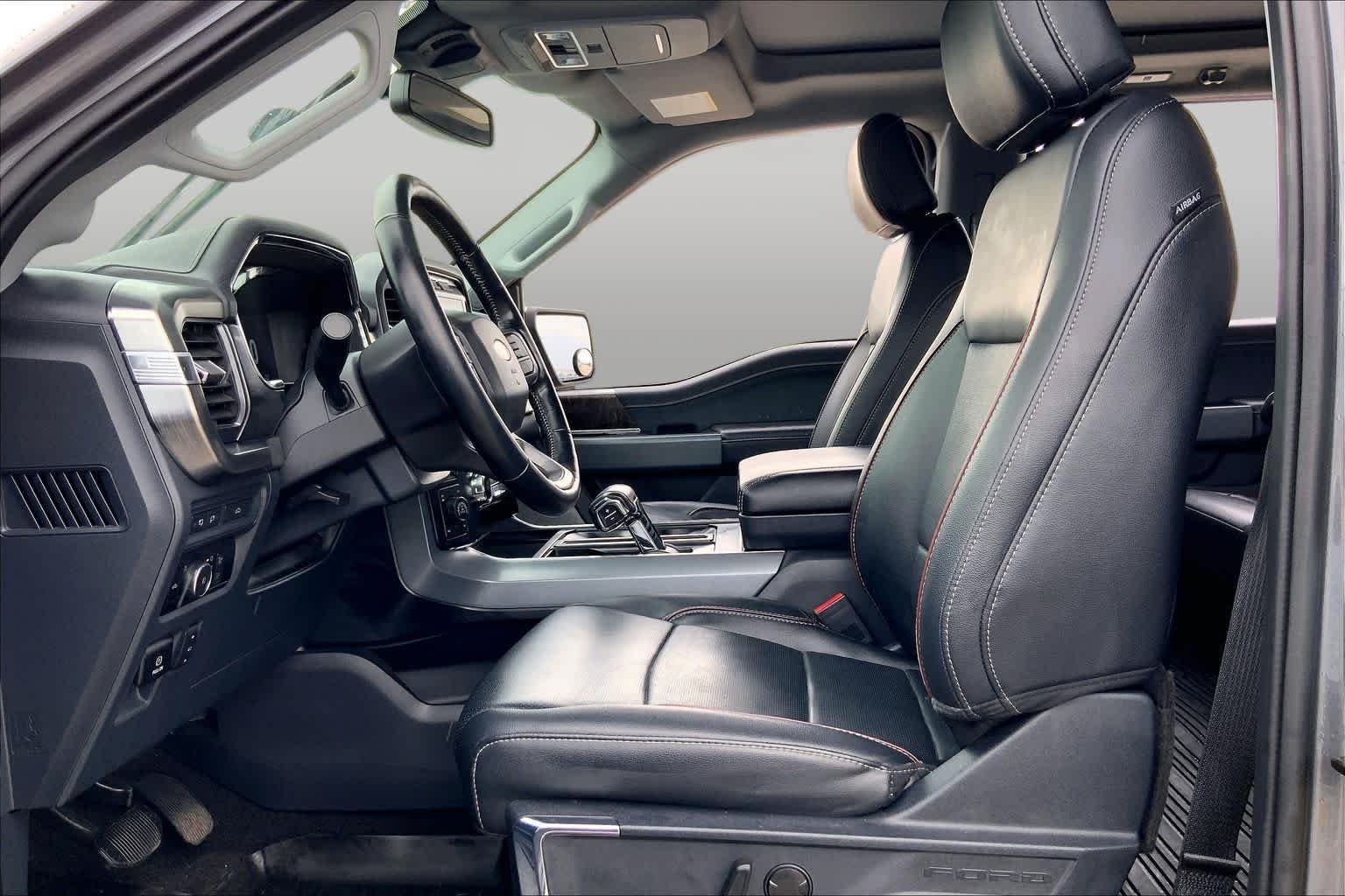 Used 2022 Carbonized Gray Ford LARIAT image 8