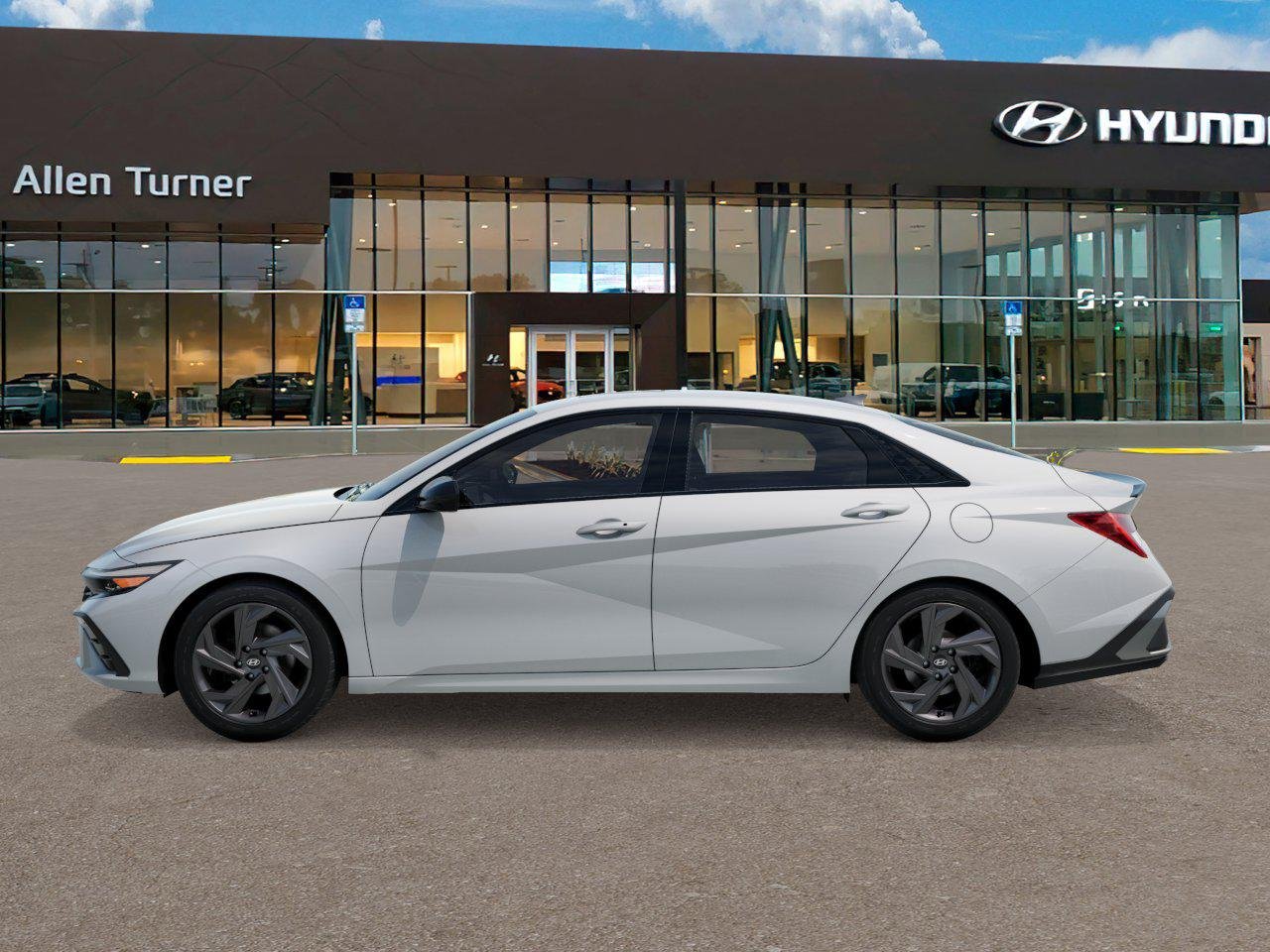 New 2026 Serenity White Hyundai SEL Sport Plus image 3