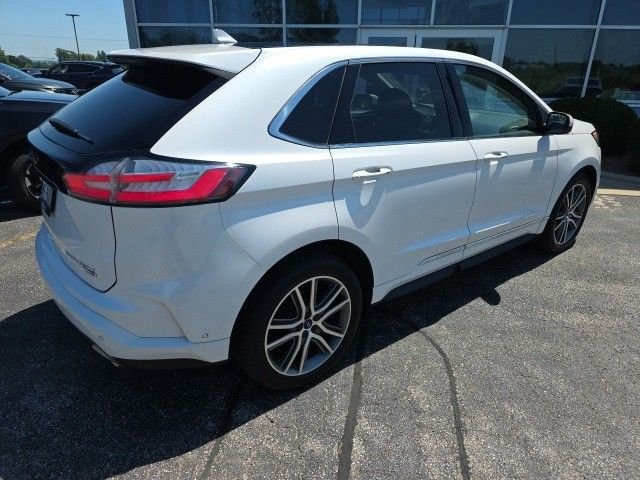 Used 2019 White Platinum Clearcoat Metallic Ford Titanium image 5