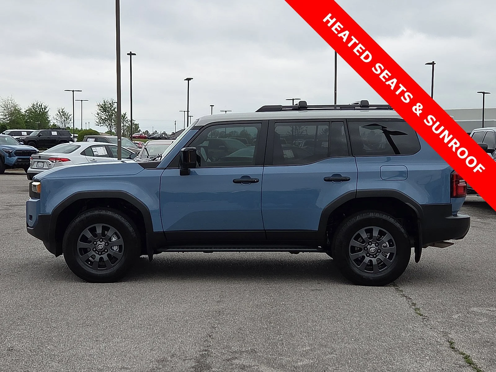 Used 2024 Heritage Blue/Gray Scape Toyota 4DR 4WD image 3