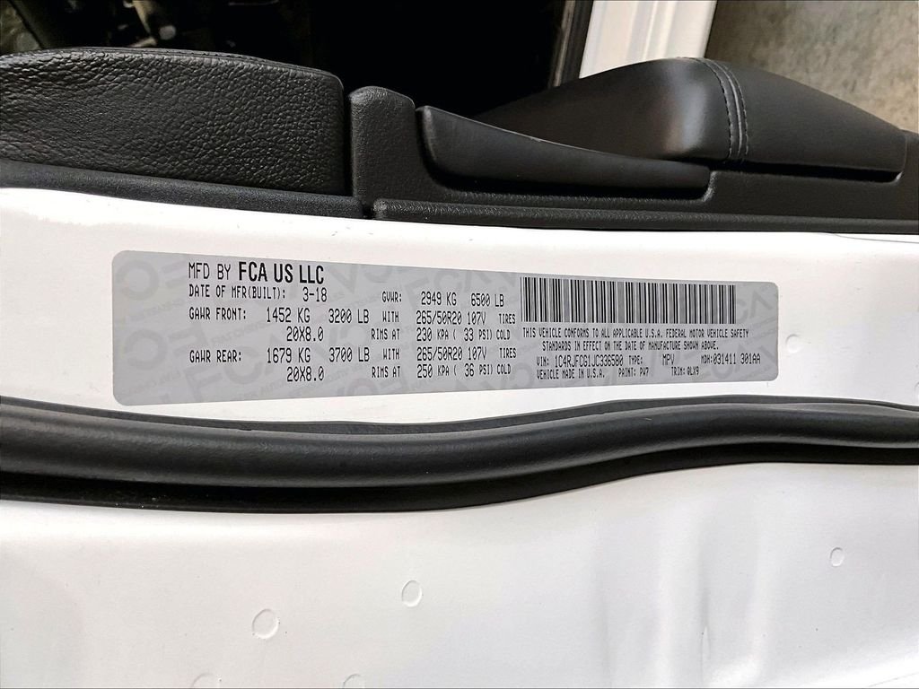 Used 2018 White Jeep Overland image 37