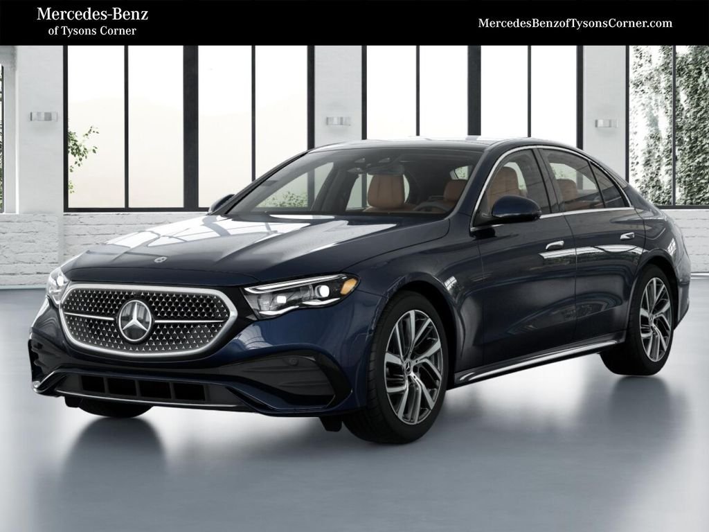 New 2026 Nautical Blue Metallic Mercedes-Benz E 350 image 1