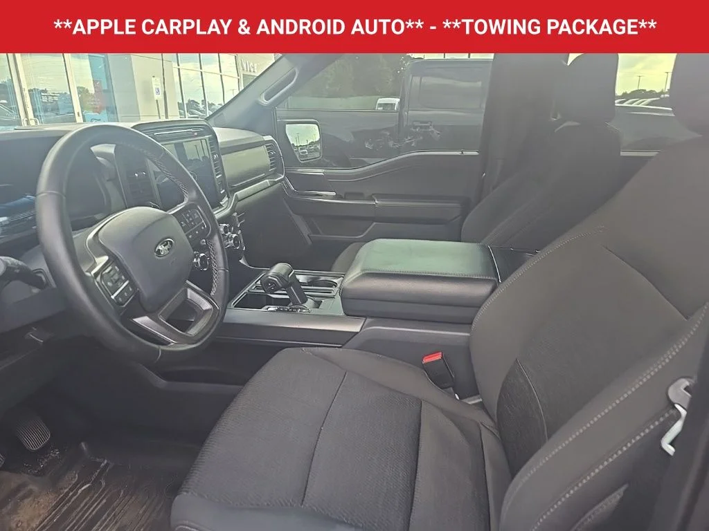 Used 2024 Agate Black Metallic Ford XLT image 6