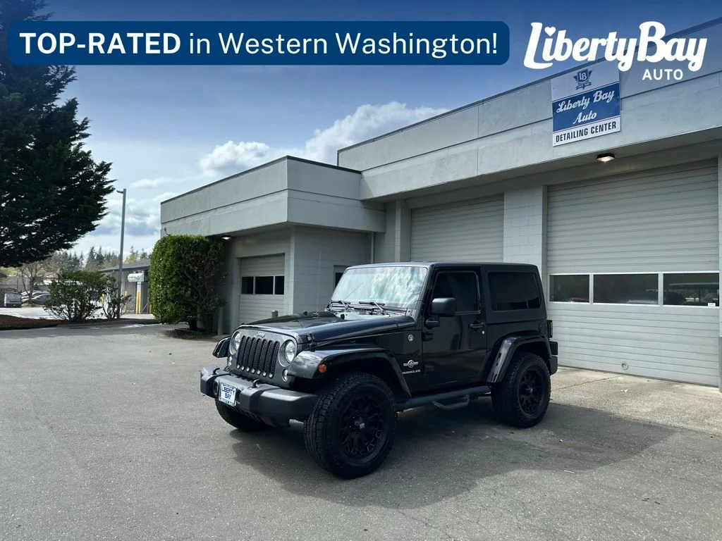 Used 2014 Black Jeep Sport image 1