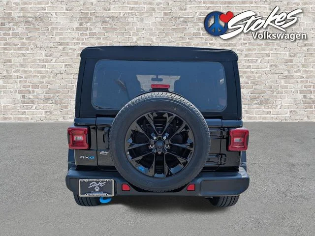 Used 2023 Black Jeep Sahara 4xe image 4