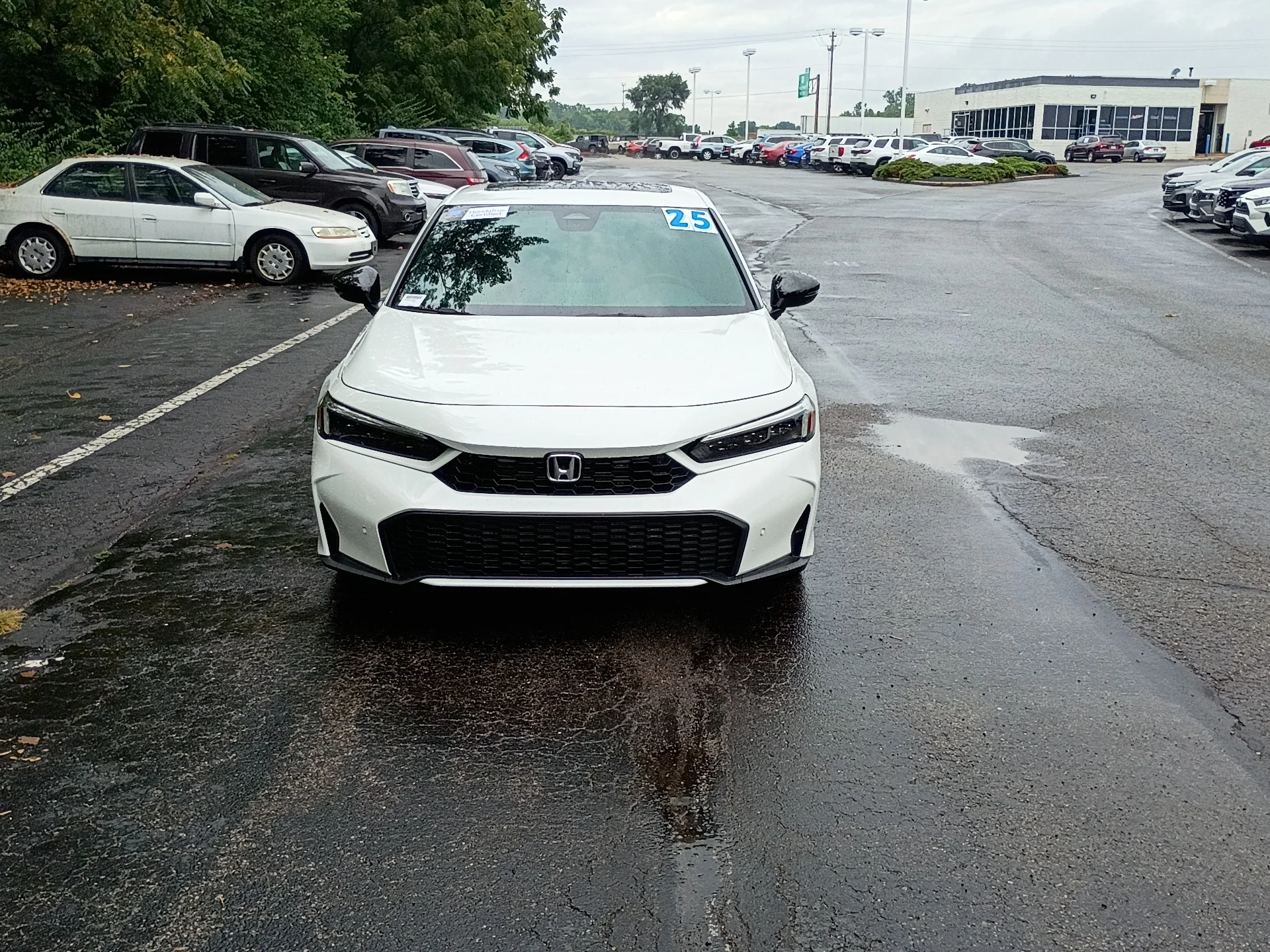 Certified Used 2025 WHITE Honda Sport image 8