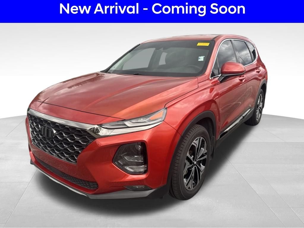 Certified Used 2019 Orange Hyundai SEL image 1