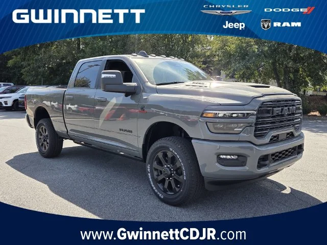 New 2027 Ceramic Gray Clear-Coat Exterior Paint RAM Laramie image 1