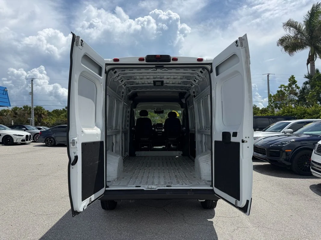 Used 2025 White Ram Cargo Van Tradesman High Roof 159" WB w/Pass Seat image 6