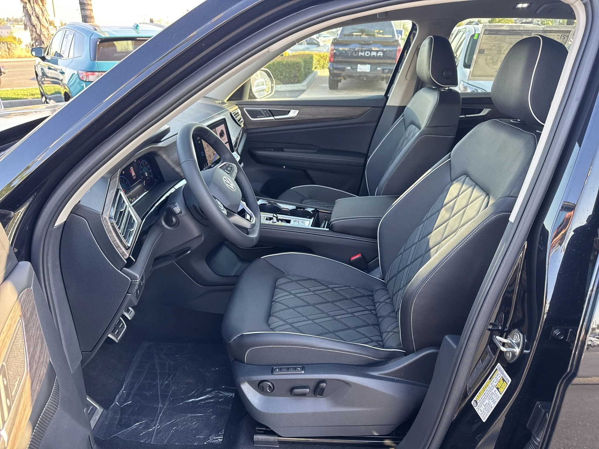 New 2026 Deep Black Pearl Volkswagen 2.0T SEL Premium R-Line image 14