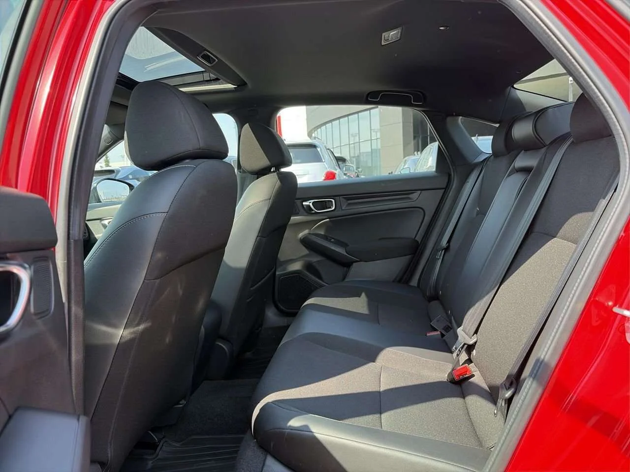 Used 2025 Rallye Red Honda Sport eCVT Sedan Certified Pre-Owned   No Accident image 29