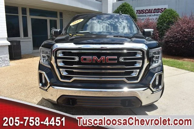 Used 2019 ONYX BLACK GMC SLT image 4