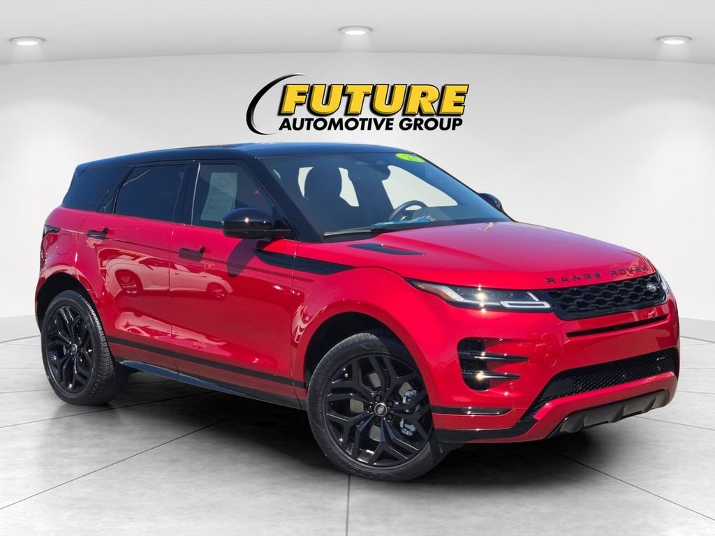 Used 2023 Red Land Rover R-Dynamic SE image 1