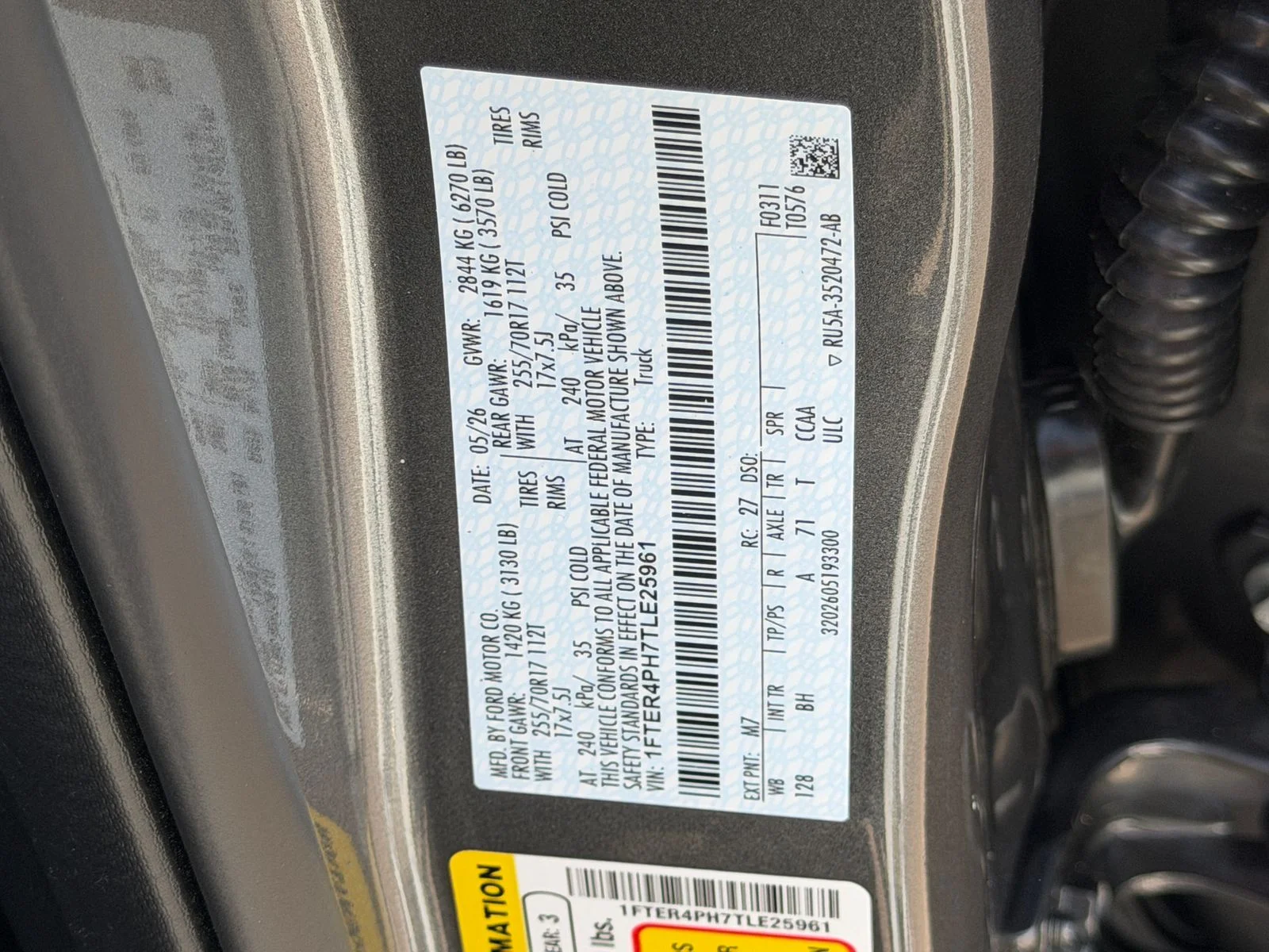 New 2026 Carbonized Gray Metallic Ford XL image 34