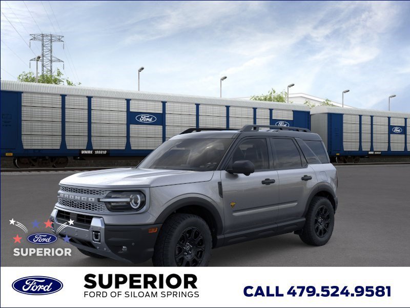 New 2026 Carbonized Gray Metallic Ford Badlands image 1