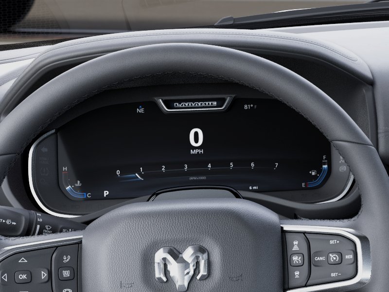 New 2026 Diamond Black Crystal Pearl-Coat Exterior Paint RAM LARAMIE image 17