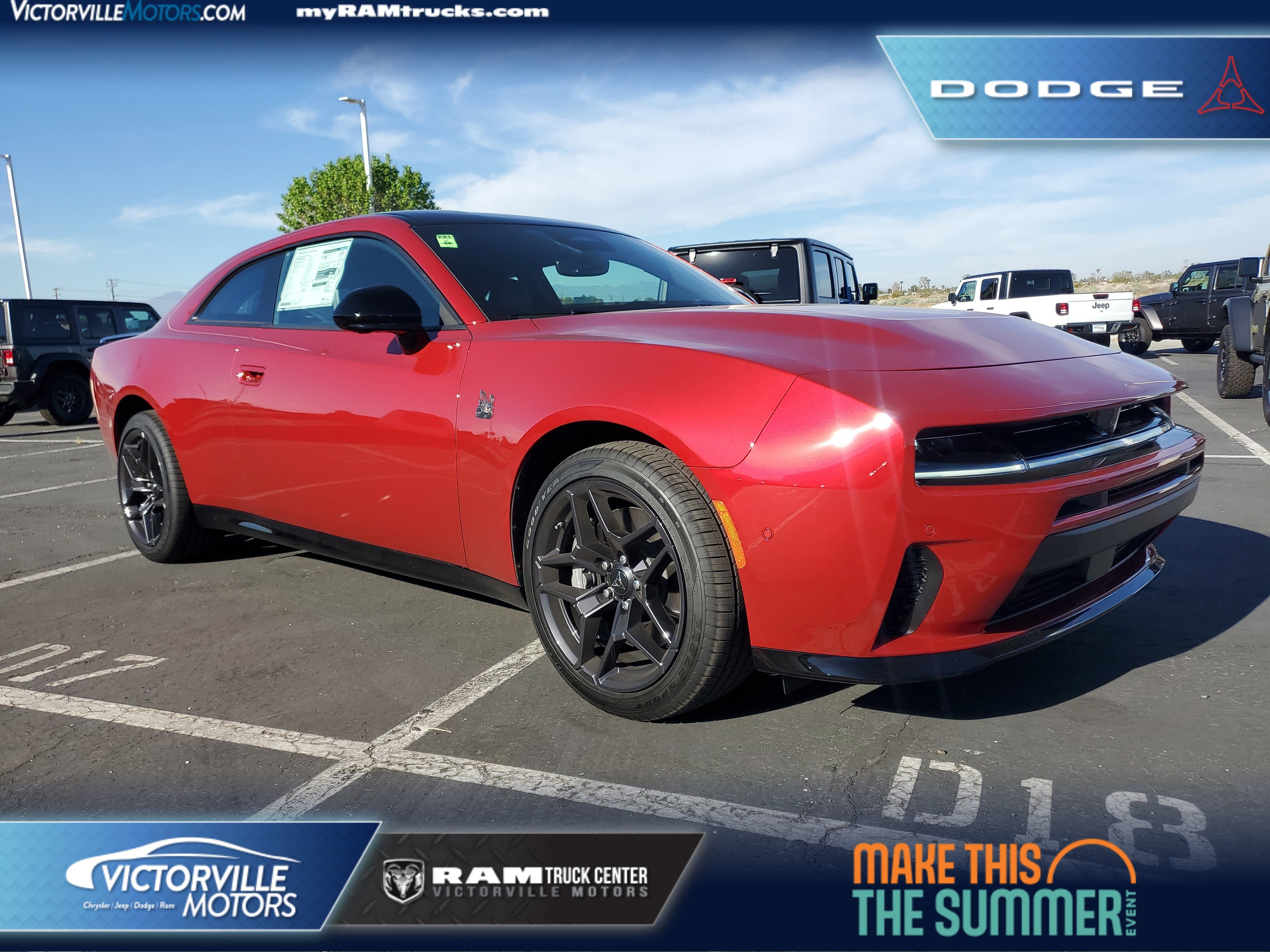 New 2026 Redeye Exterior Paint Dodge R/T Scat Pack image 1