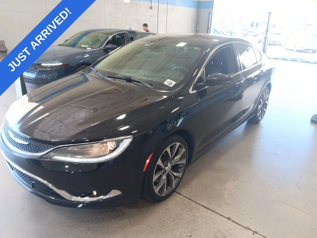 Used 2015 Black Clearcoat Chrysler C image 1