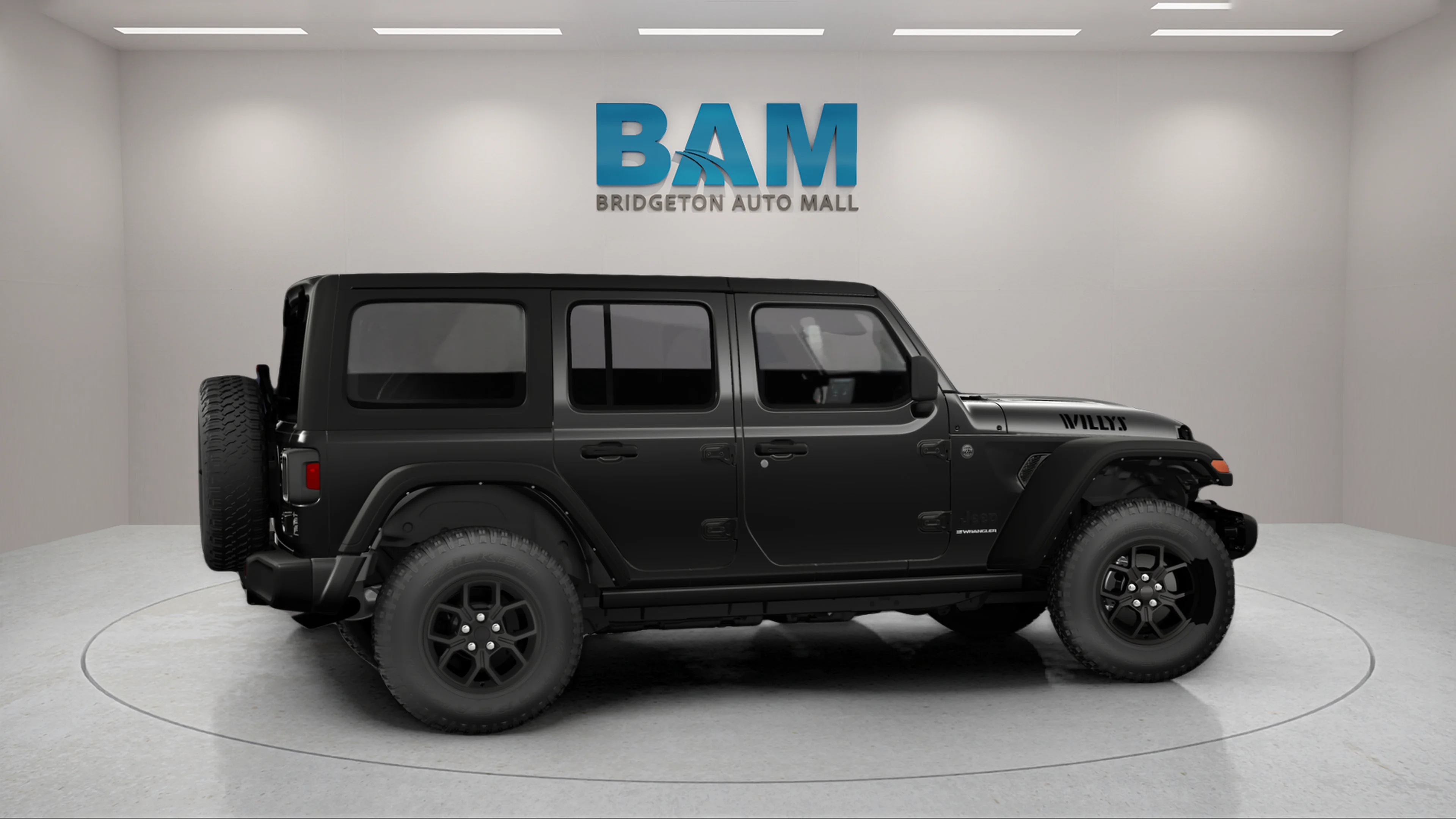 New 2026 Black Clearcoat Jeep Willys image 4