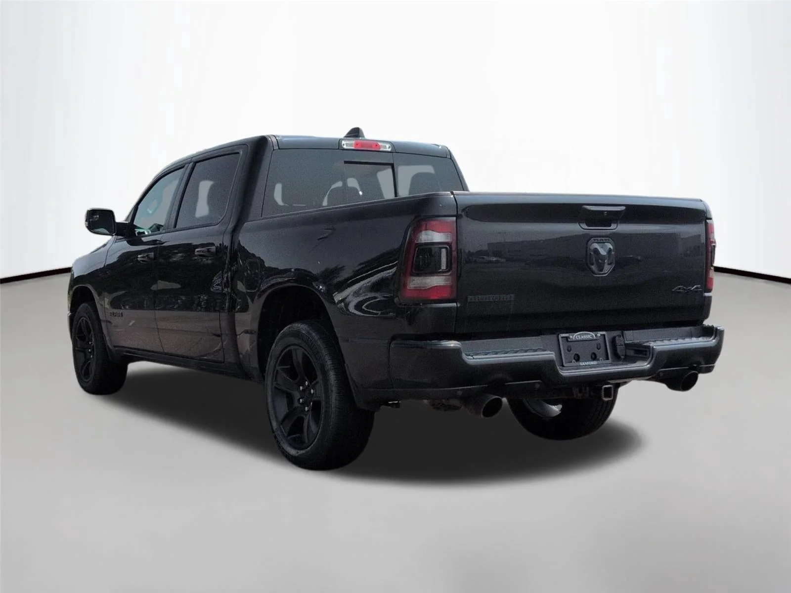 Used 2021 Diamond Black Crystal Pearlcoat Ram Big Horn image 3