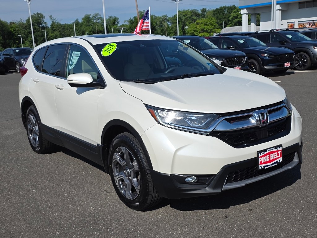 Used 2018 White Honda EX image 9