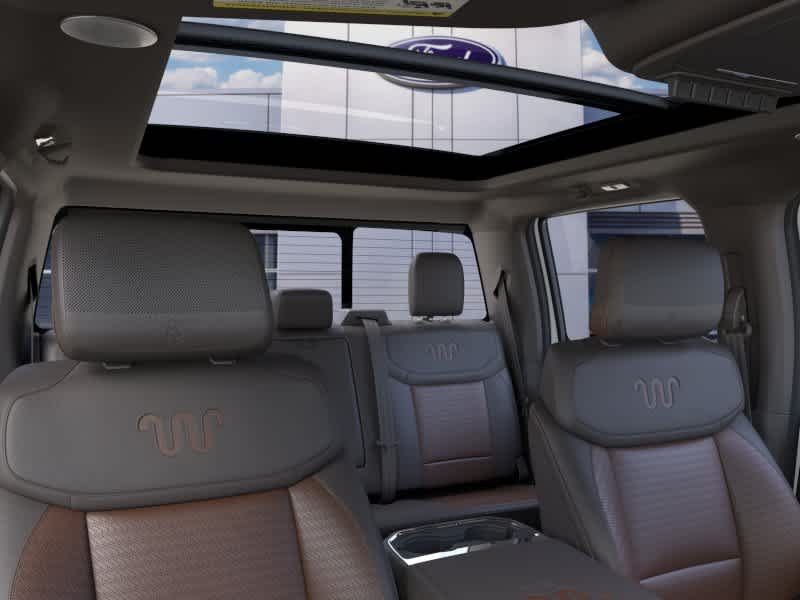 New 2026 Star White Metallic Tri-Coat/Marsh Gray Ford King Ranch image 22