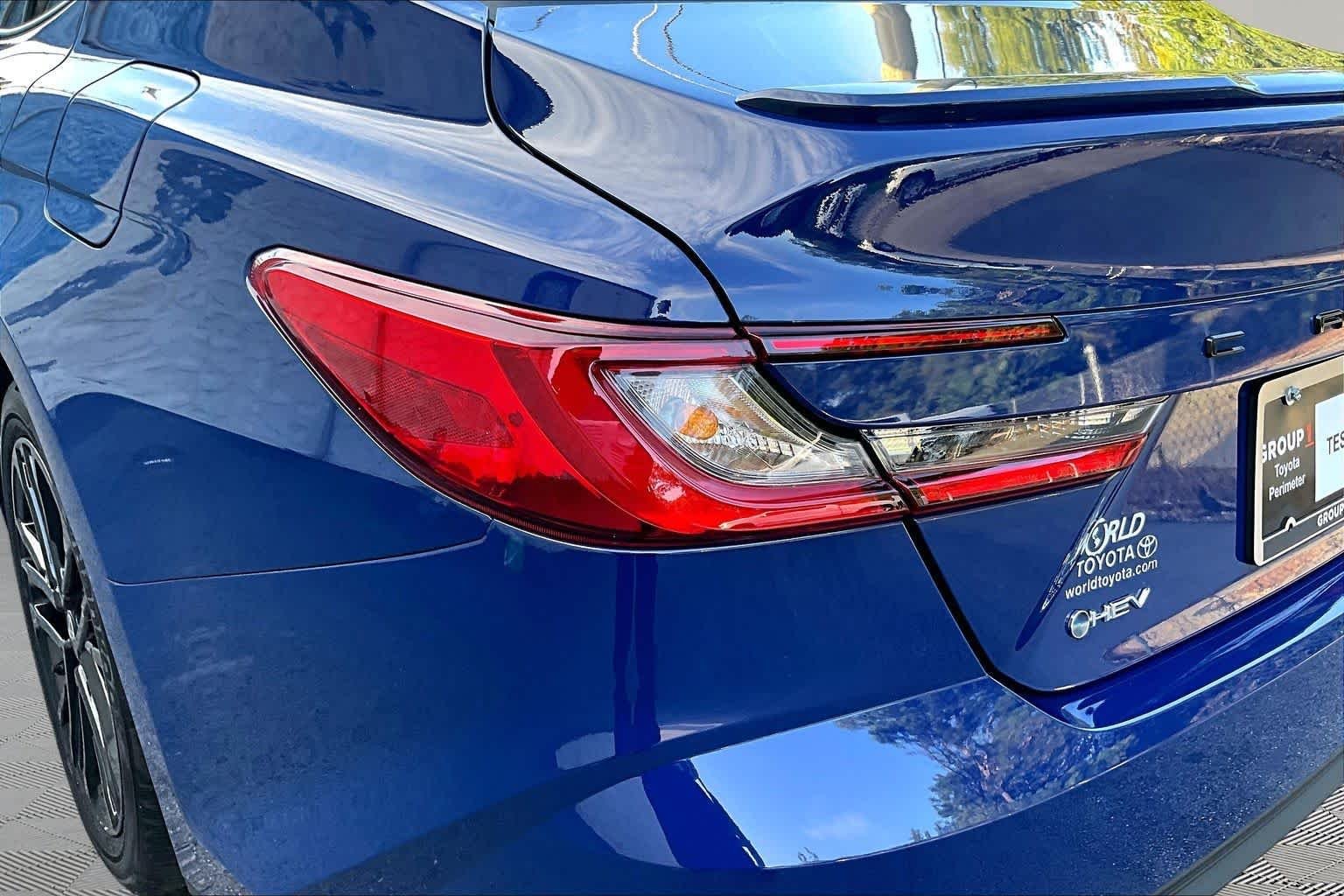 Used 2025 Reservoir Blue Toyota SE image 29