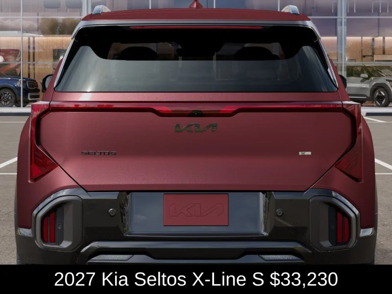 New 2027 Magma Red Matte Kia X-Line S image 14