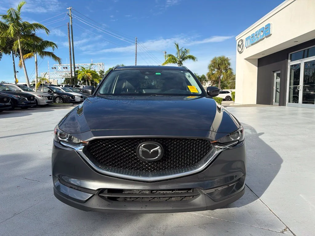 Used 2021 Mazda CX-5 Touring with VIN JM3KFACM6M0396752 for sale in North Palm Beach, FL
