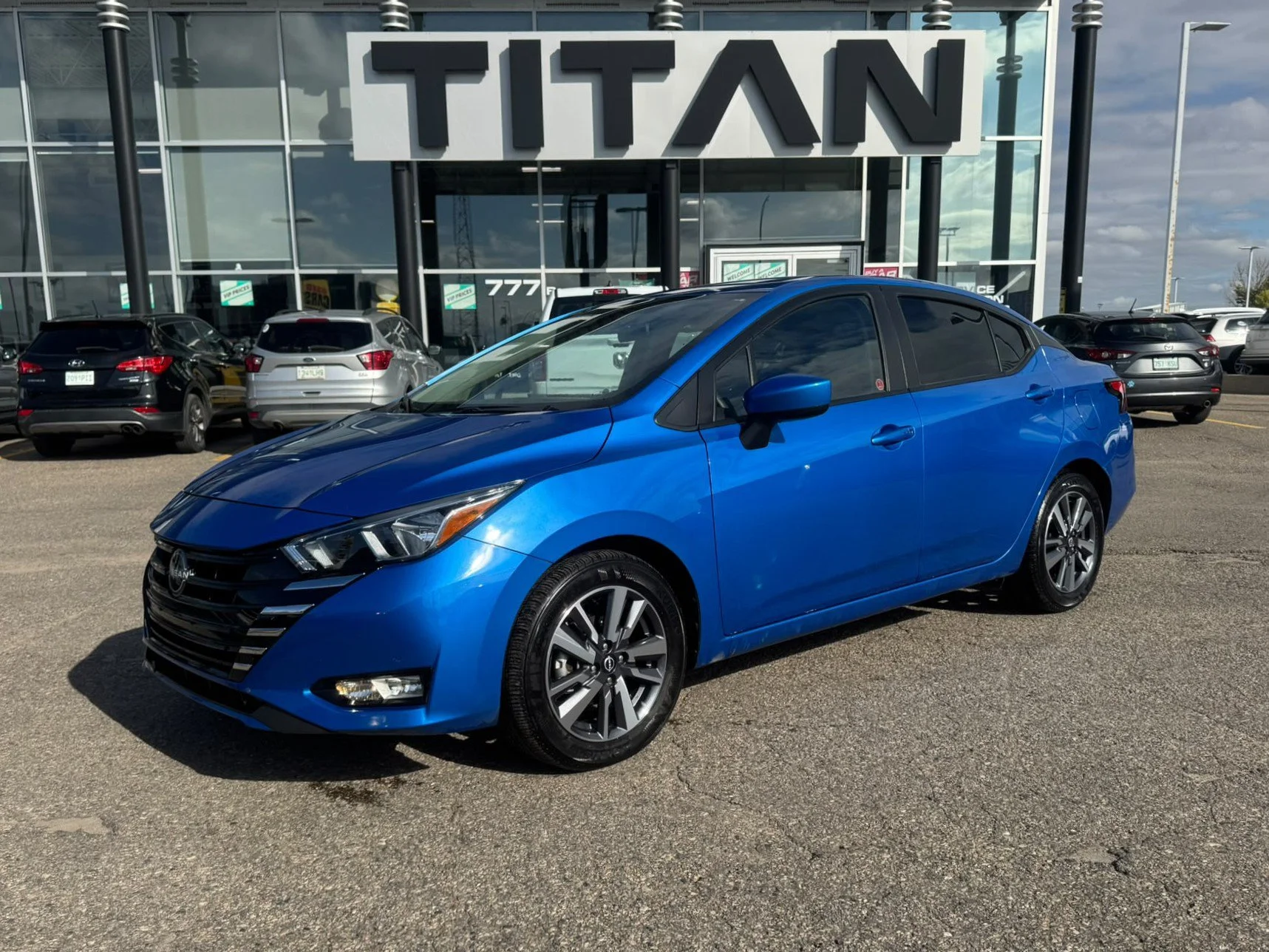 Certified Used 2024 Electric Blue Metallic Nissan SV*Electric Blue Metallic | Htd Seats | Park Assist | Blind Spot Detection | CarPlay | Alloy image 2