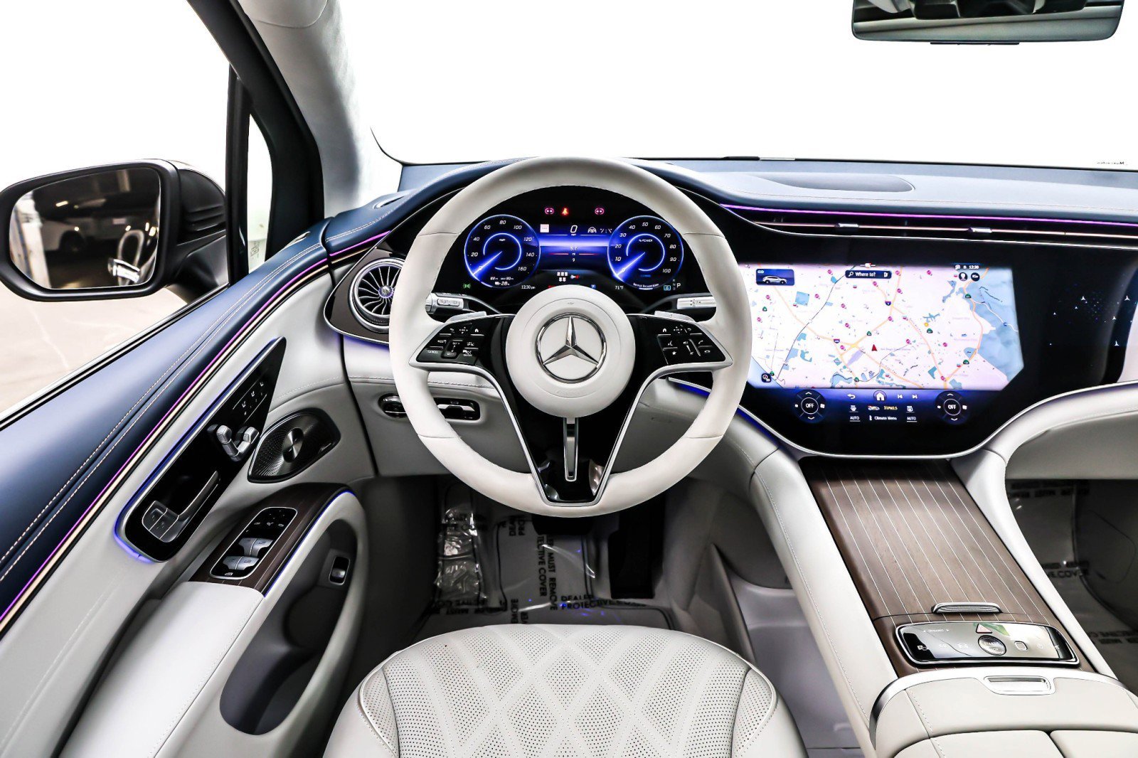 New 2026 Black Mercedes-Benz EQS 550 4MATIC® SUV image 22