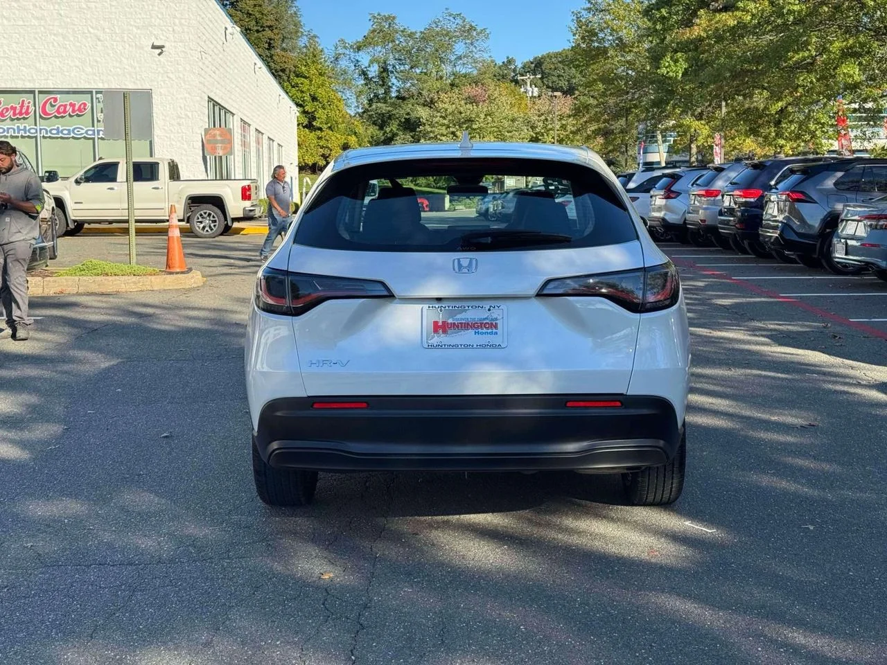 Used 2023 Platinum White Pearl Honda AWD LX image 6