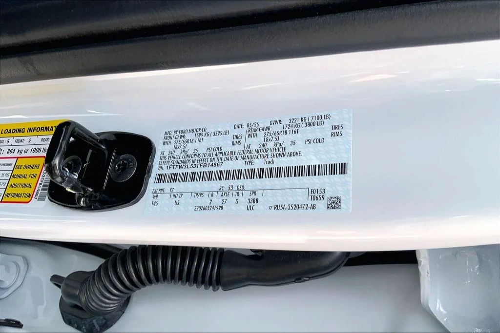 New 2026 White Ford XLT image 14