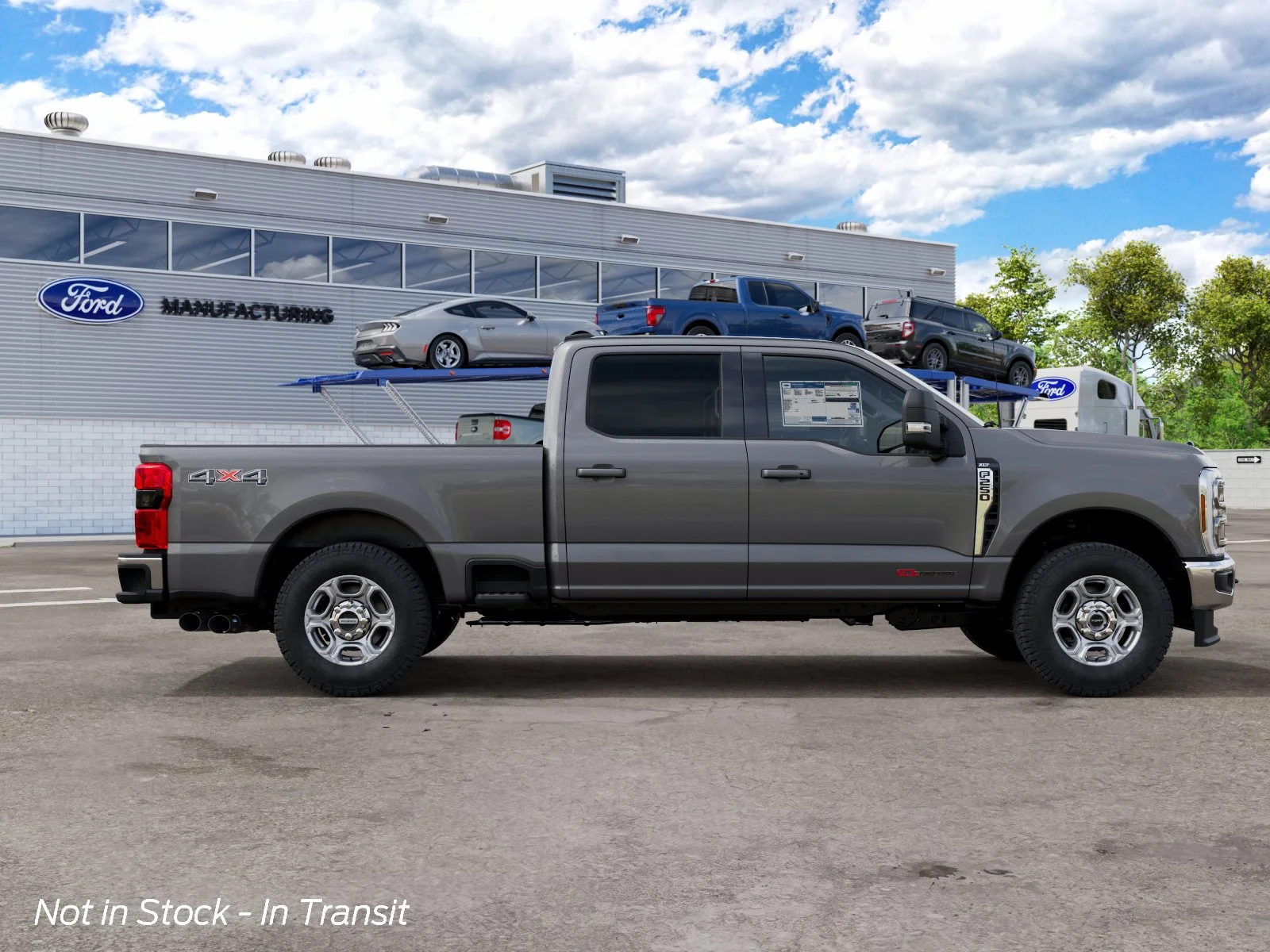 New 2027 Carbonized Gray Metallic Ford XLT image 5
