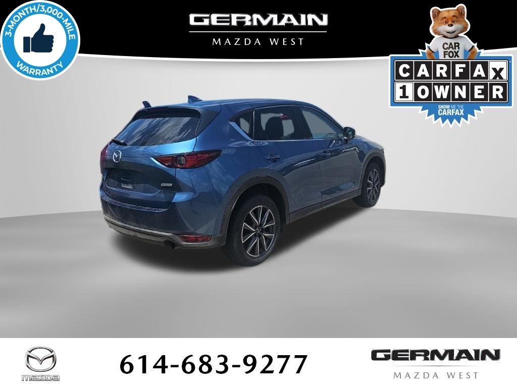 Used 2017 Blue Mazda Grand Touring image 8