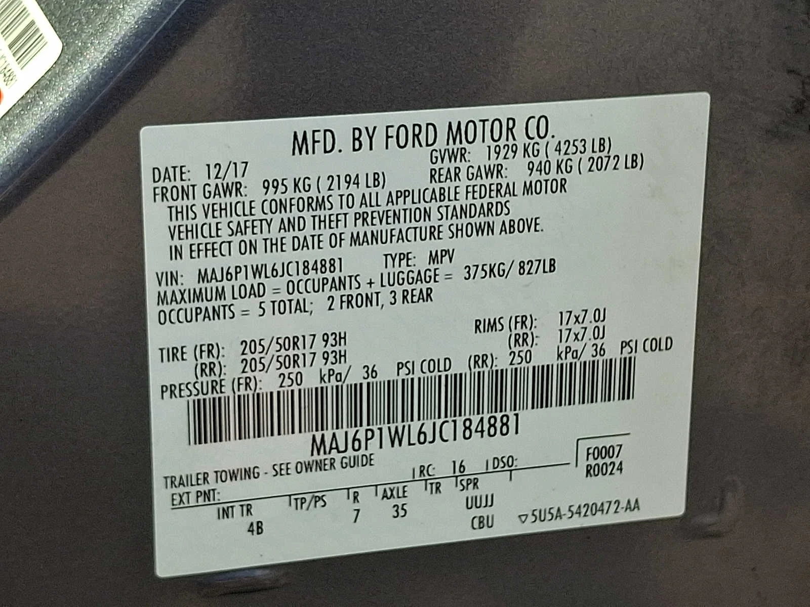 Used 2018 Gray Ford Titanium image 27