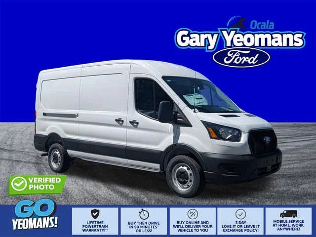 New 2026 Oxford White Ford Cargo Van image 1