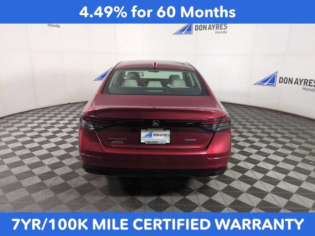 Certified Used 2024 Radiant Red Metallic Honda EX-L image 4