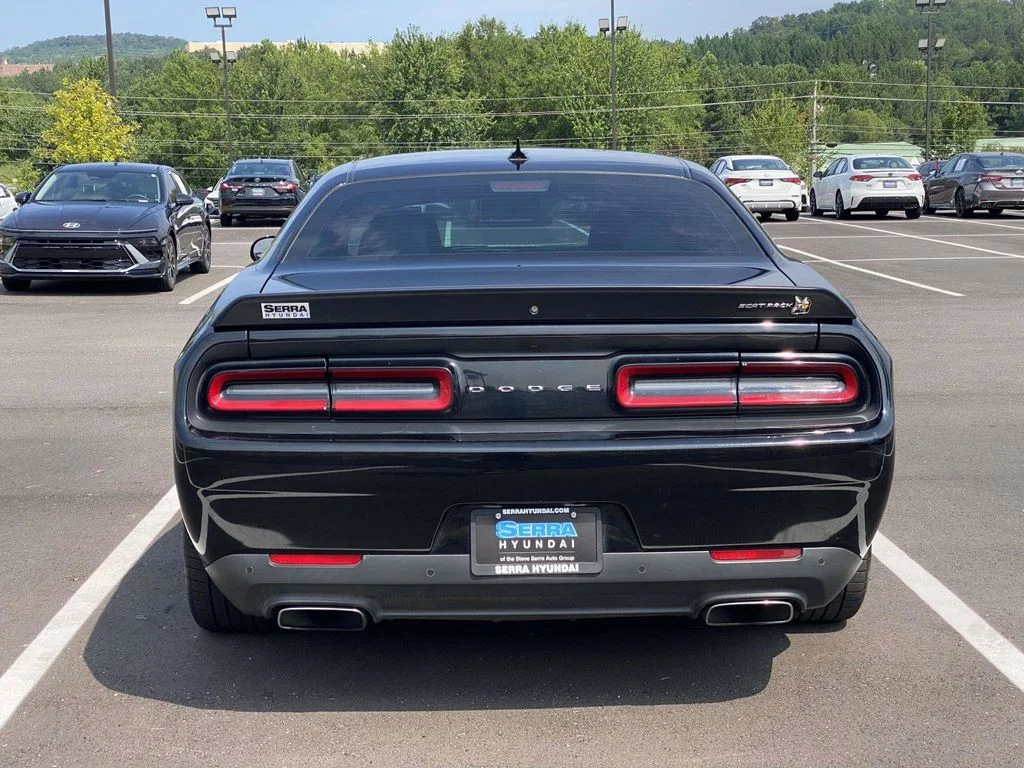 Used 2021 Black Dodge R/T Scat Pack Widebody image 3