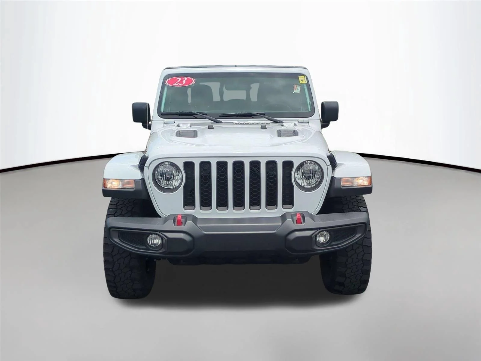 Used 2023 Bright White Clearcoat Jeep Rubicon image 8