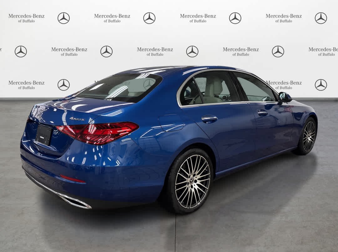 Certified Used 2024 Starling Blue Metallic Mercedes-Benz C 300 image 5